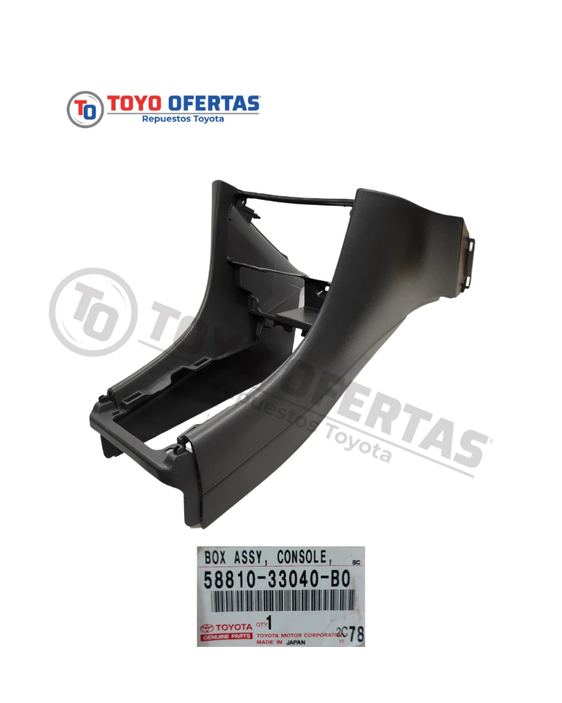 58810-33040-B0 CAJA CONSOLA TOYOTA CAMRY 1997-2001