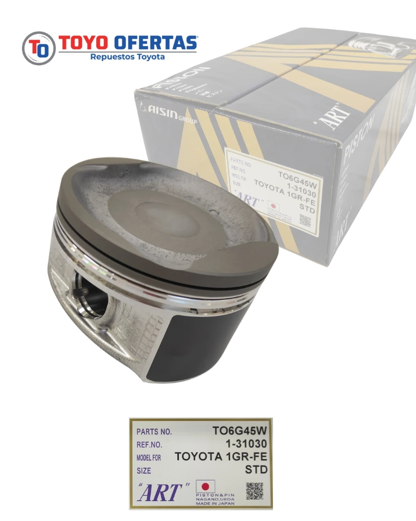 13101-31030 PISTONES AISIN STD TOYOTA 1GR FORTUNER/ 4RUNNER/FJ CRUISER