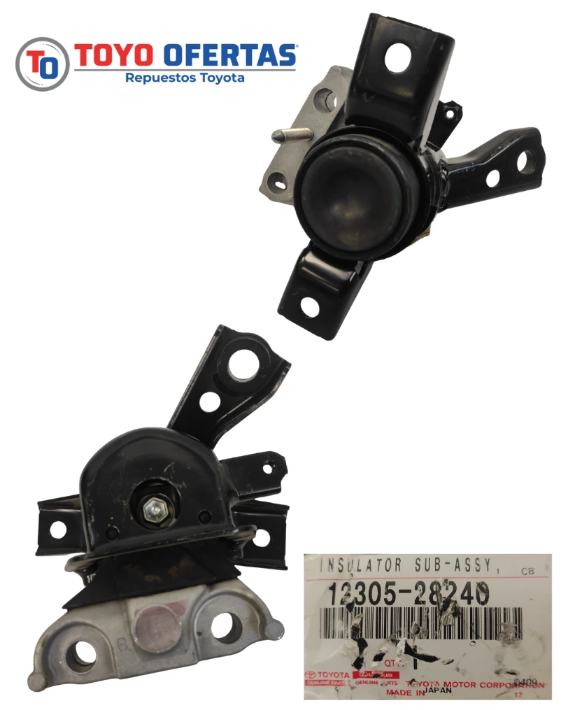 12305-28240 BASE DE MOTOR DERECHO TOYOTA RAV4 2005-2012