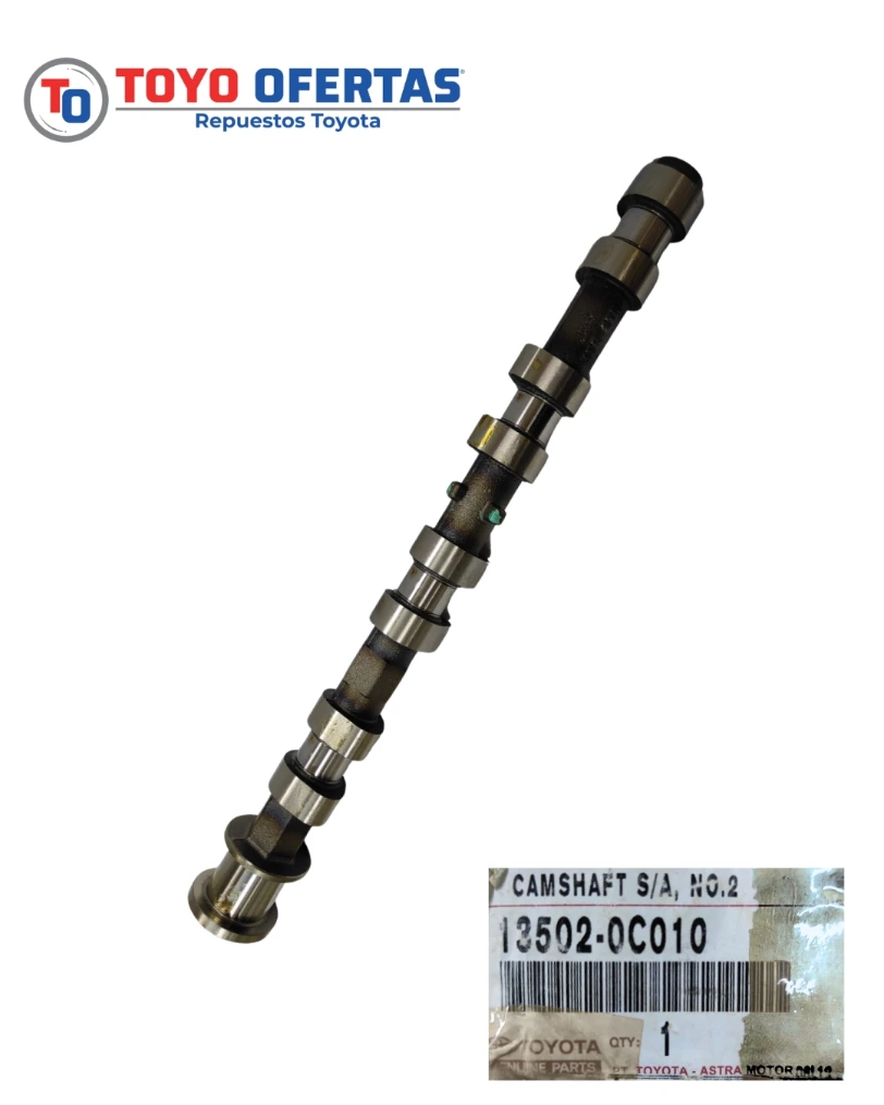 13502-0C010 ARBOL DE LEVAS TOYOTA HILUX 2.7/ HIACE 2.7