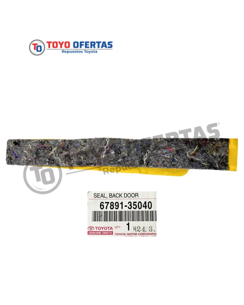 67891-35040 SELLO TAPICERIA  COMPUERTA TOYOTA 4RUNNER 02-09