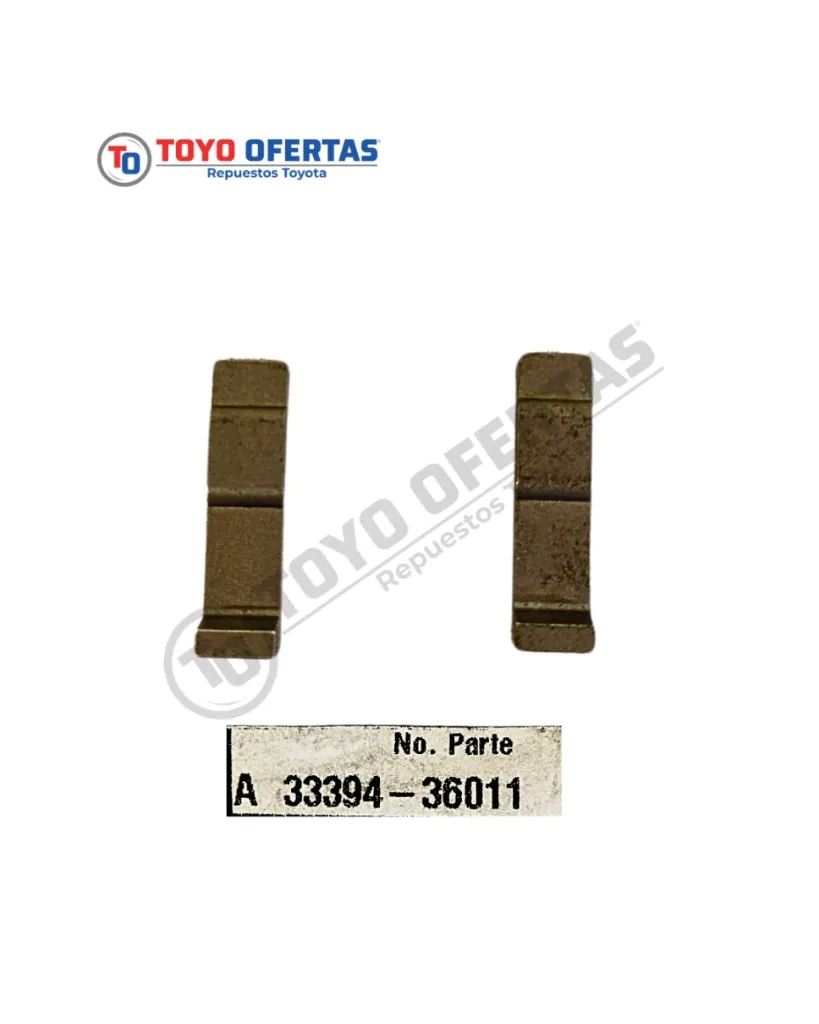 33394-36011 CUÑA CHAVETA DE CAMBIOS NUMERO 3 TOYOTA 2F/3F/DYNA 14B