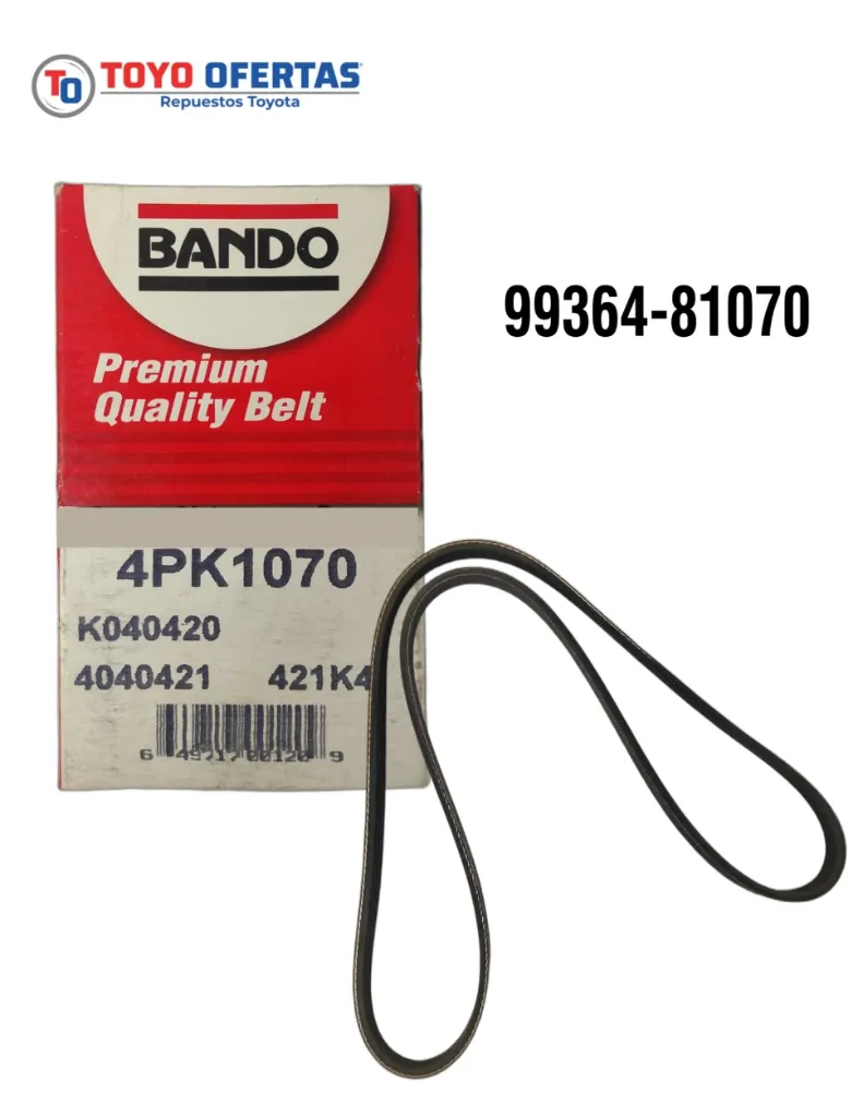 99364-81070 CORREA BOMBA DIRECCION TOYOTA PRADO/4RUNNER 00-02