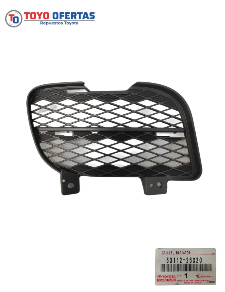 53112-26020 REJILLA INFERIOR DERECHA TOYOTA HIACE 05-13