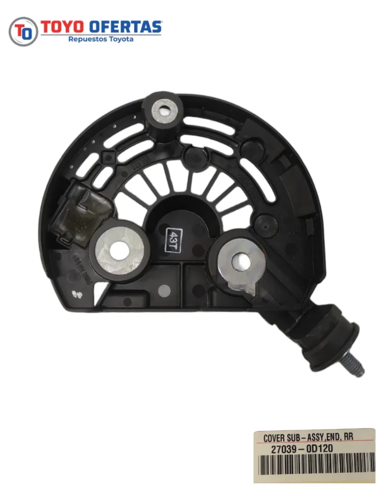 27039-0D120 CUBIERTA TAPA DEL ALTERNADOR TRAS TOYOTA COROLLA SENSACION