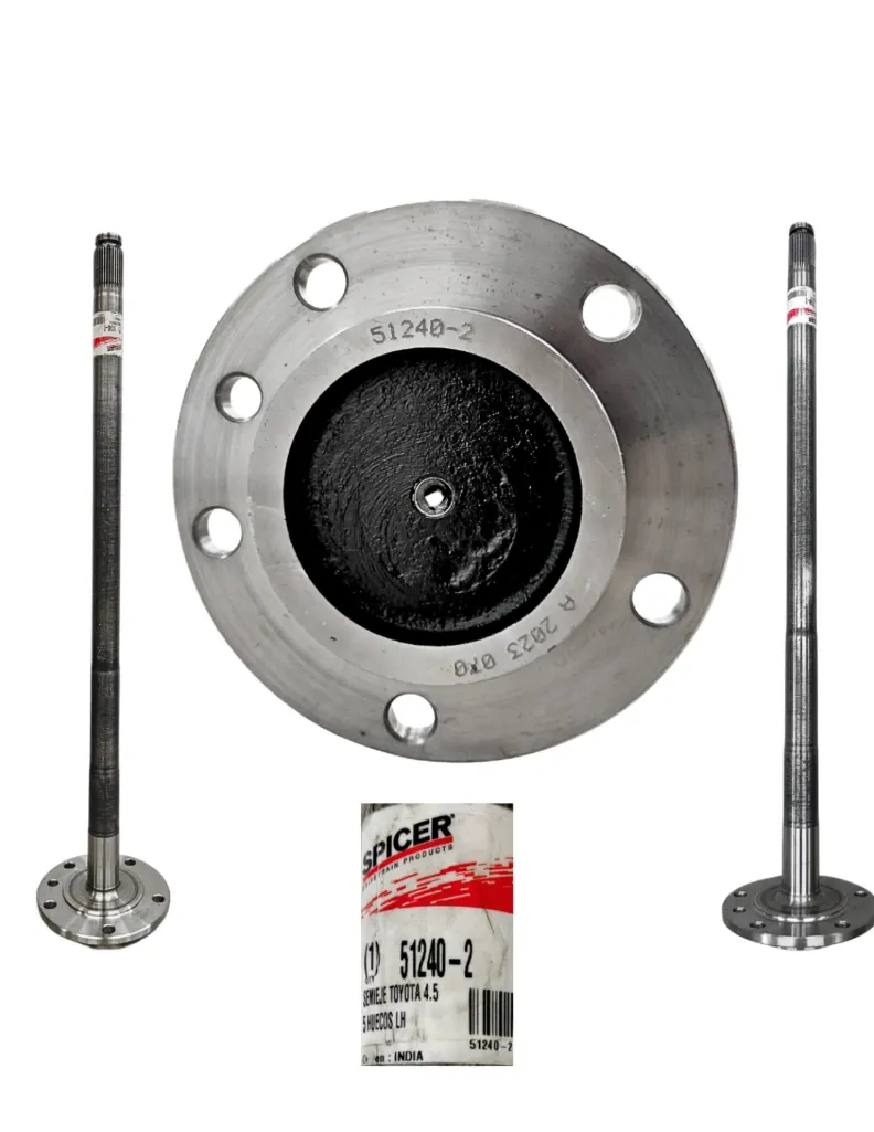 51240-2 PUNTA DE EJE IZQ. TOYOTA 4.5 (5 HUECOS) LARGA