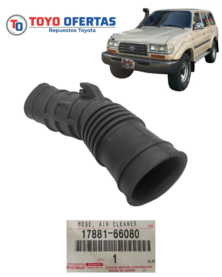 17881-66080 Ducto Del Filtro De Aire Fzj80l