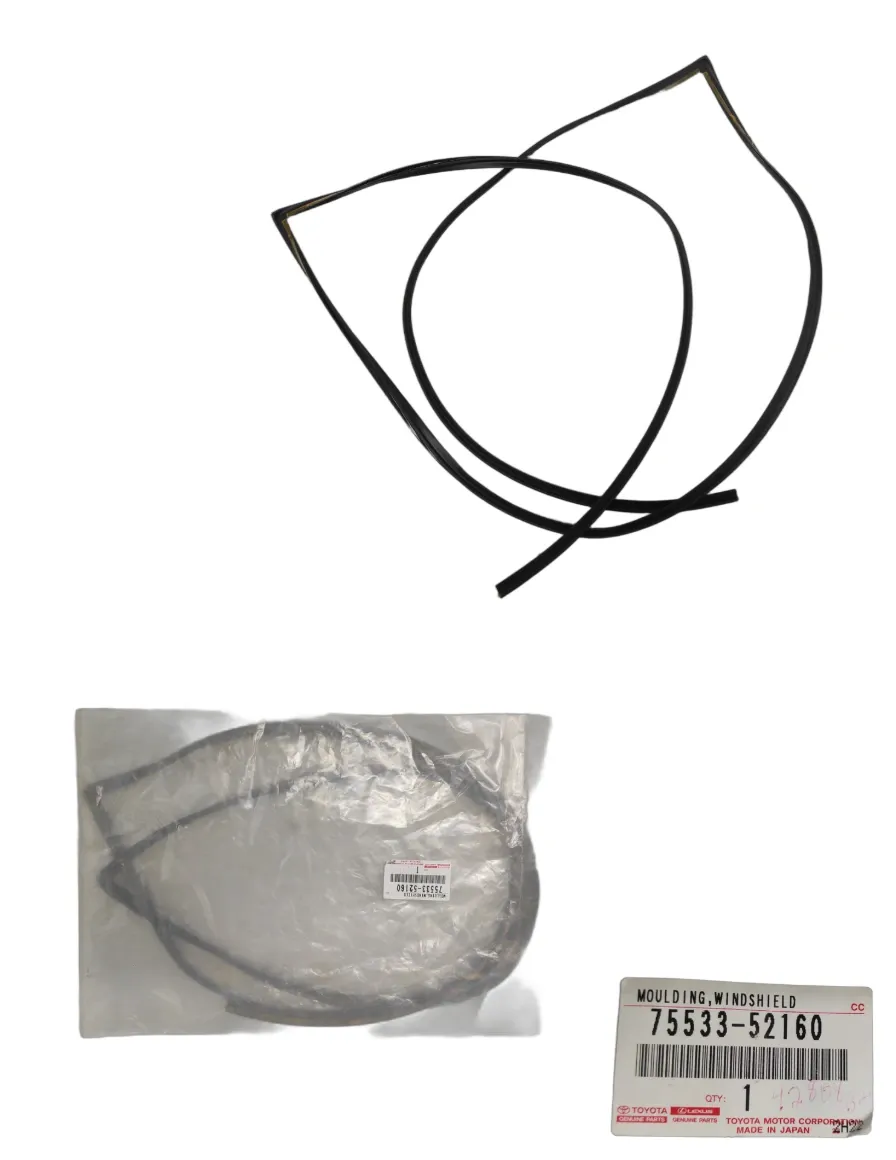 75533-52160 Moldura Parabrisas Yaris 07 Ncp90 Negro