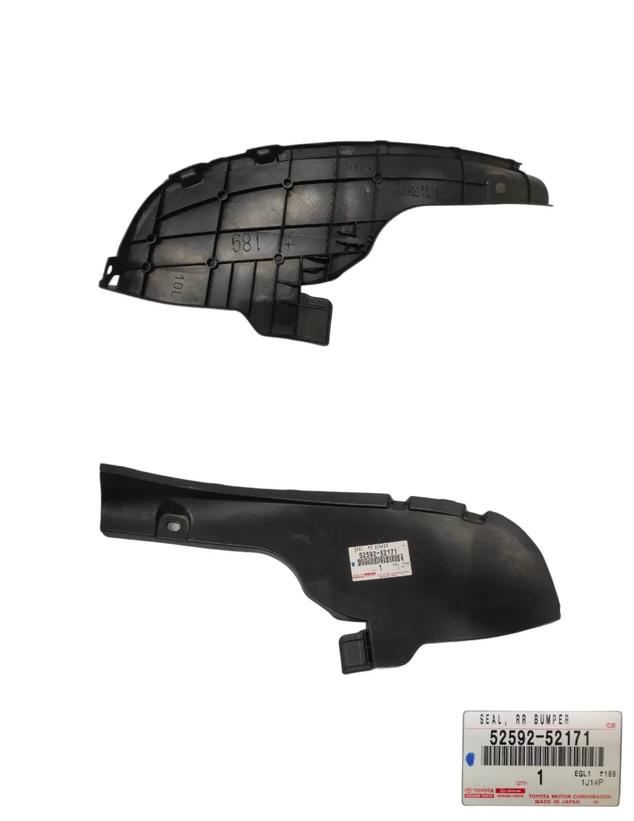 52592-52171 Guardabarro Izq Del Parachoque Trasero Yaris 07/08 Negro