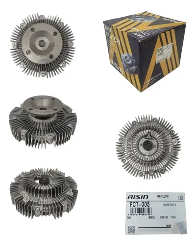 16210-50072-J Fan Clutch Toy Fct-005 2uzfe/uzj100 Roraima Importada Negro