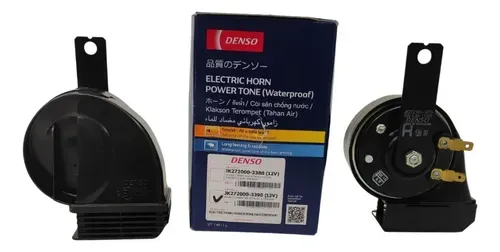 272000-3390JK Claxon Jgo 12v (caracol) (impermeable) Sin Accesorios