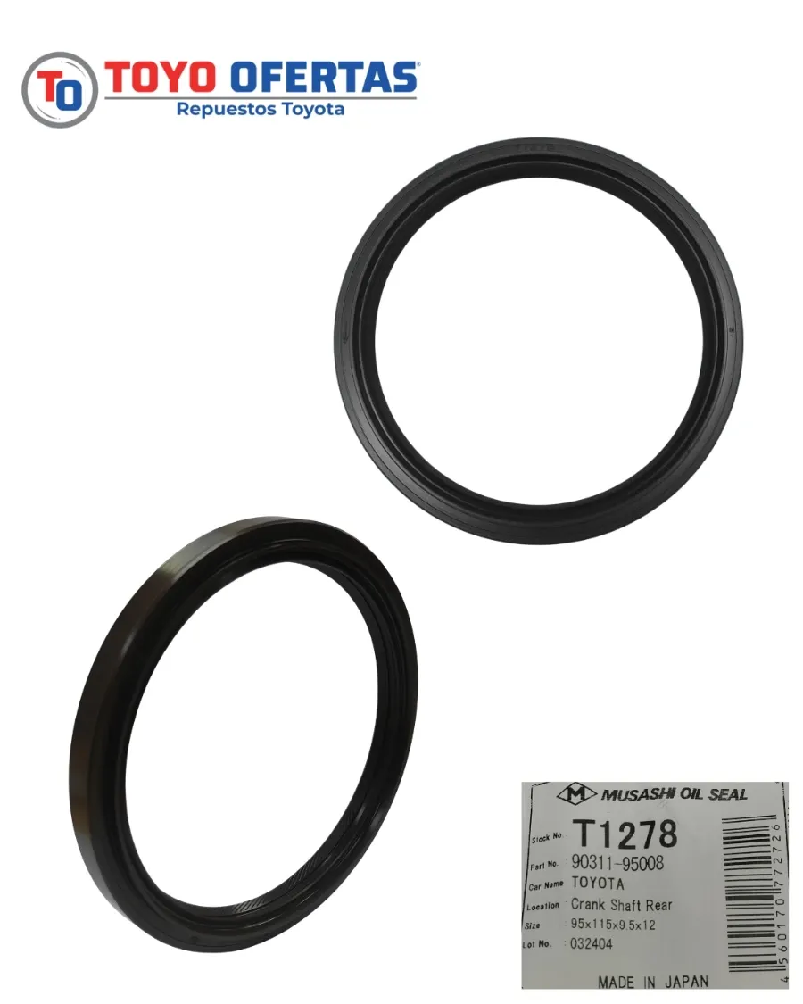 90311-95008-MU Estopera Cigueñal Tras Toyota 14b Dyna/coaster 1hz (t1278)