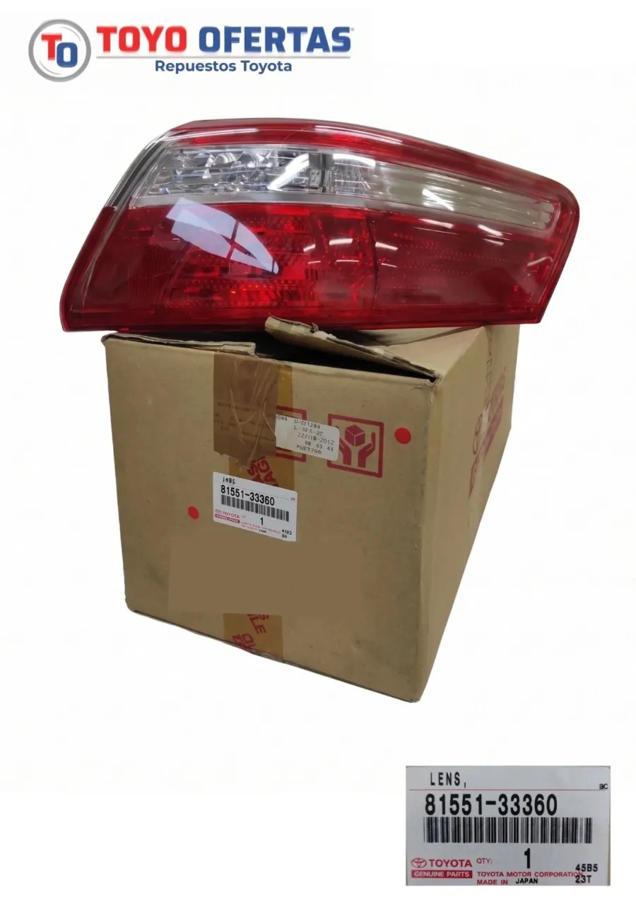 81551-33360 STOP DE GUARDAFANGO DERECHO TOYOTA CAMRY