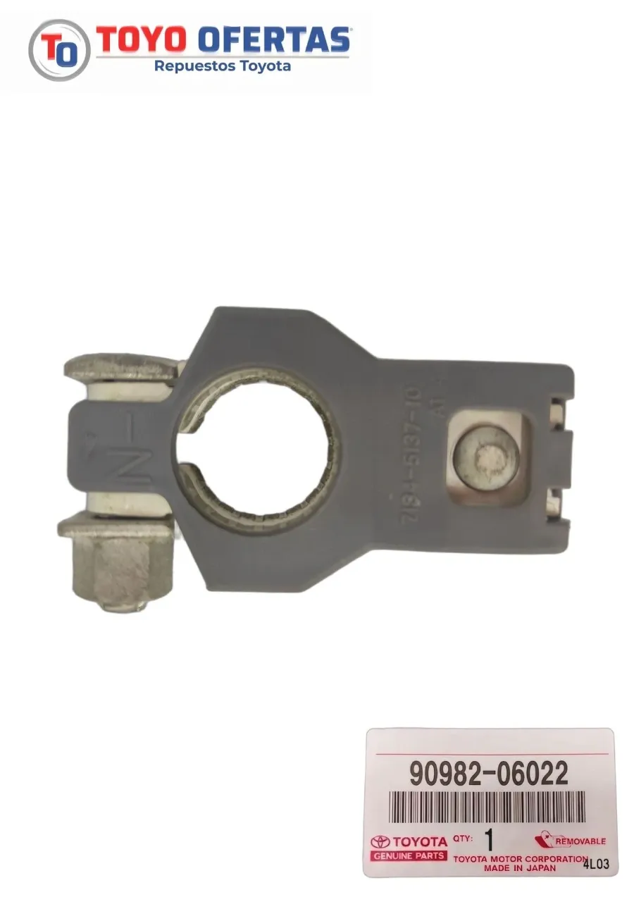 90982-06022 BORNE BATERIA NEGATIVO TOYOTA CAMRY 92-97/COASTER/HIACE 14-
