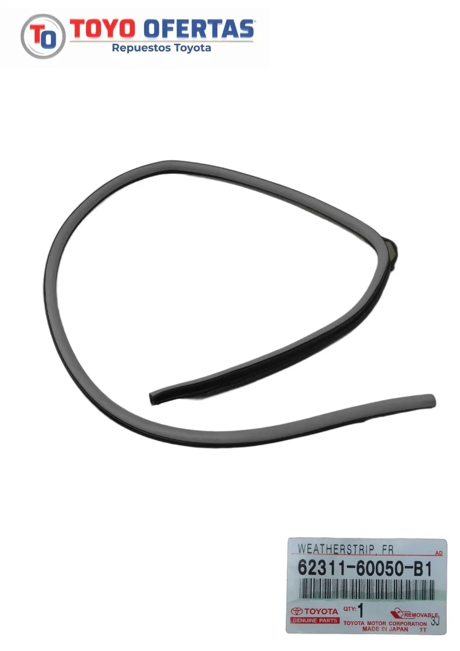 62311-60050-B1 GOMA PUERTA DELANTERA DERECHA TOYOTA AUTANA/BURBUJA