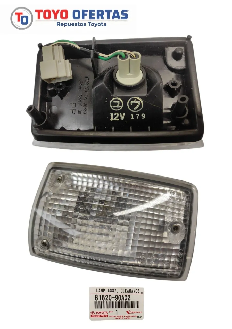 81620-90A02 COCUYO LUZ DE CRUCE IZQ TOYOTA SAMURAI 3F