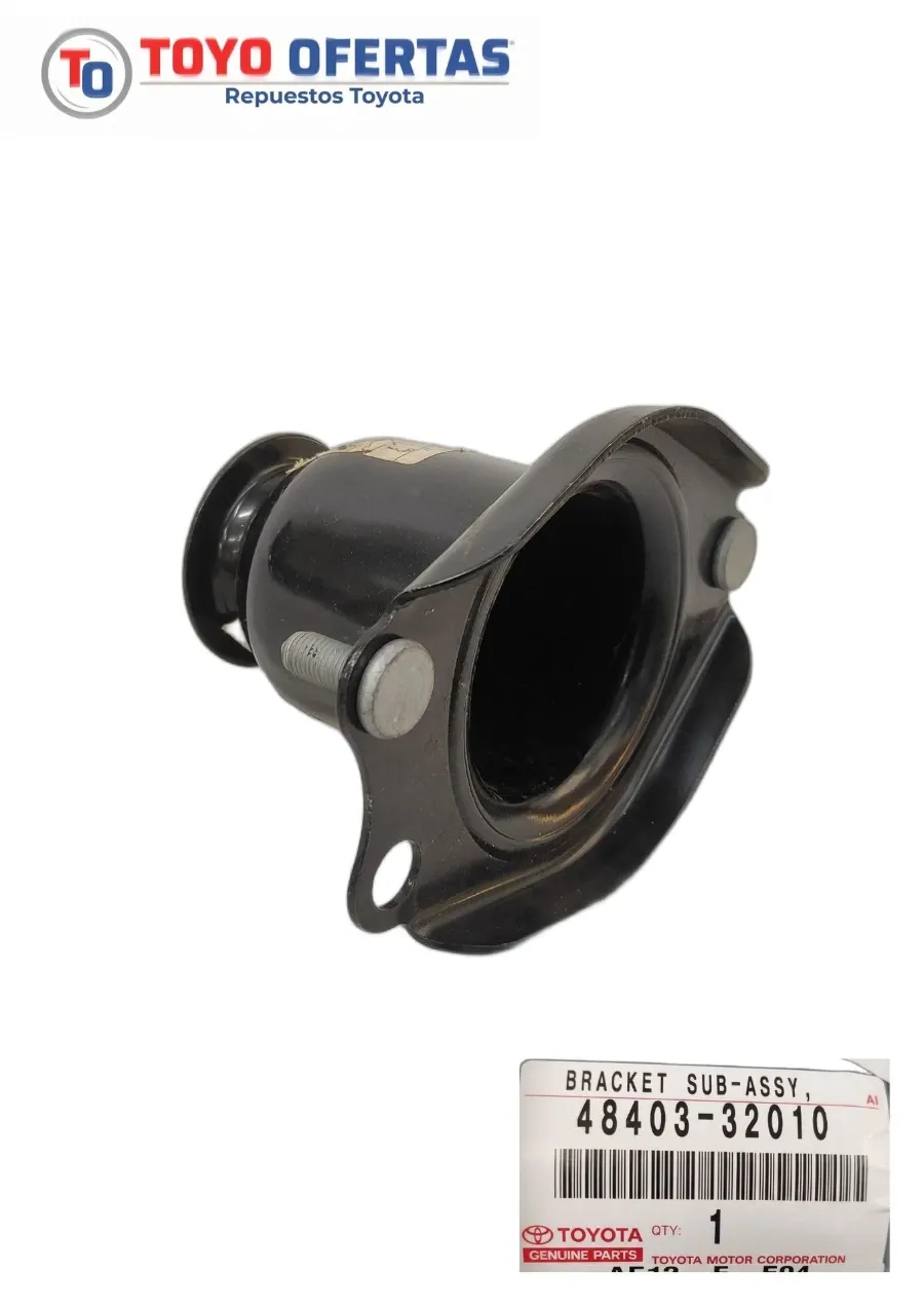 48403-32010 BASE AMORTIGUADOR TRASERO  IZQ TOYOTA COROLLA SENSACION