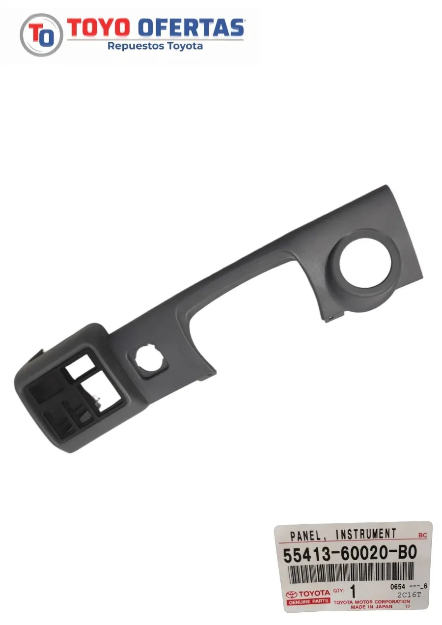 55413-60020-B0 TAPA INFERIOR DE CLUSTER TOYOTA AUTANA/BURBUJA