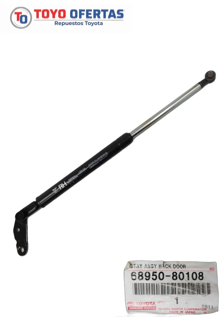 68950-80108 GATO AMORTIGUADOR DE COMPUERTA RH TOYOTA CELICA 99-05