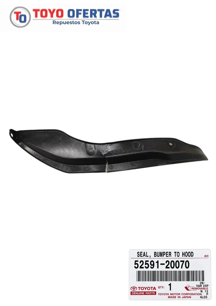 52591-20070 GUARDAOLVO DE PARACHOQUE TRAS LADO RH TOYOTA CELICA 99-05