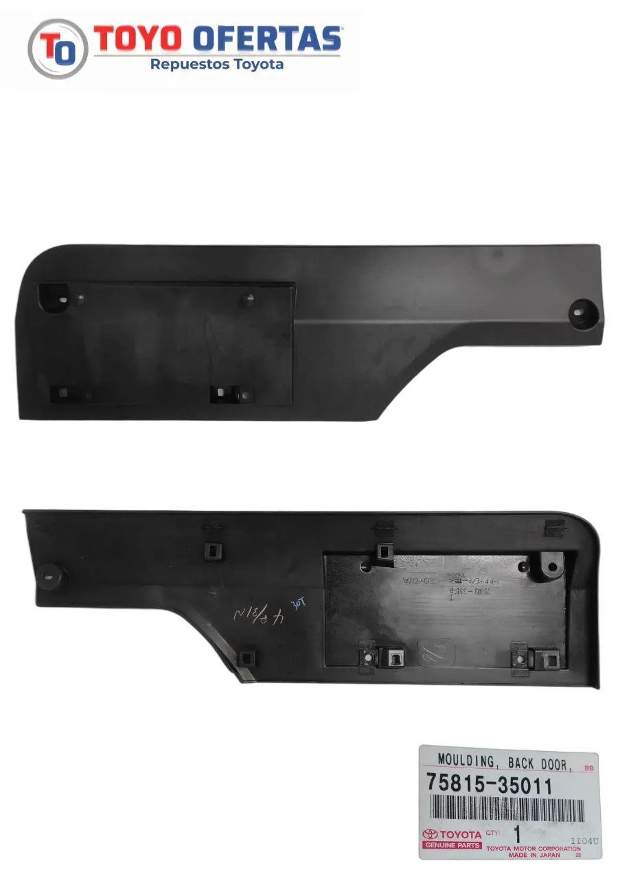 75815-35011 MOLDURA COMPUERTA LADO DERECHO TOYOTA FJ CRUISER