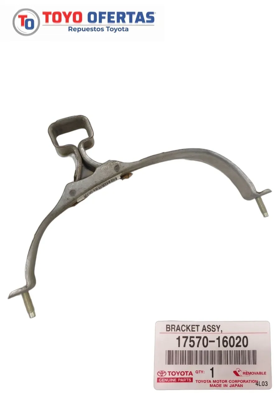 17570-16020 SOPORTE PARA TUBO DE ESCAPE TOYOTA COROLLA 98-02