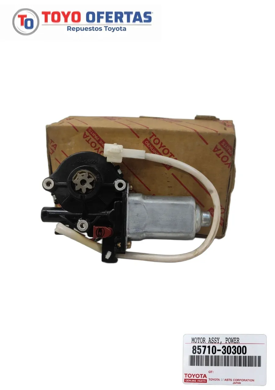 85710-30300 MOTOR ELEVA VIDRIOS PUERTA TRAS DERECHA TOYOTA CAMRY 97-01