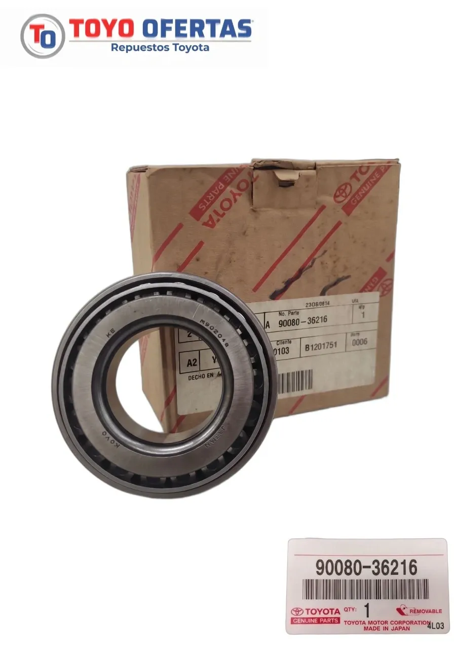 90080-36216 ROLINERA DIFERENCIAL TRASERO TOYOTA FORTUNER 06-15