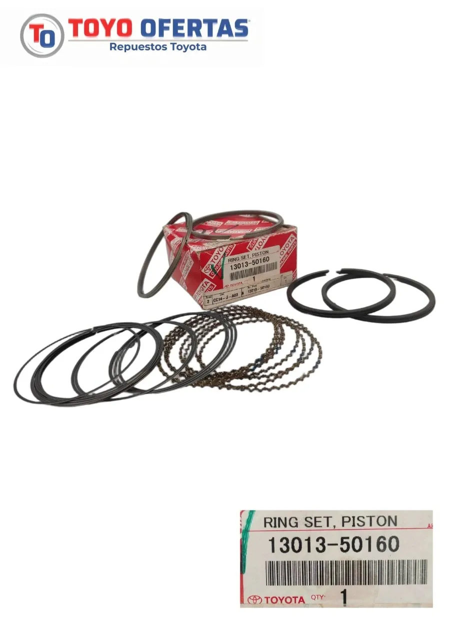 13013-50160 ANILLOS 0.20 TOYOTA RORAIMA 2UZ