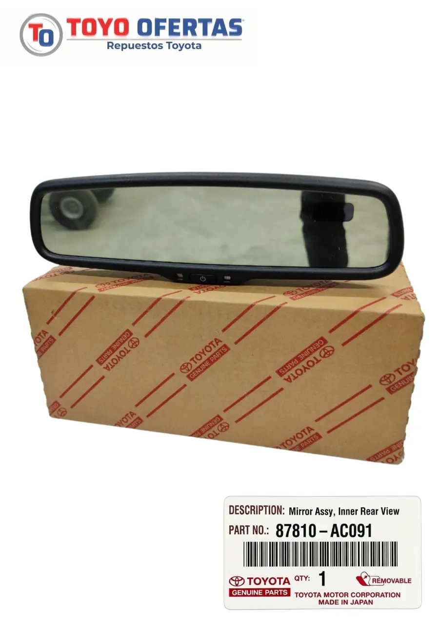 87810-AC091 ESPEJO INTERIOR TOYOTA 4RUNNER 2003-2009