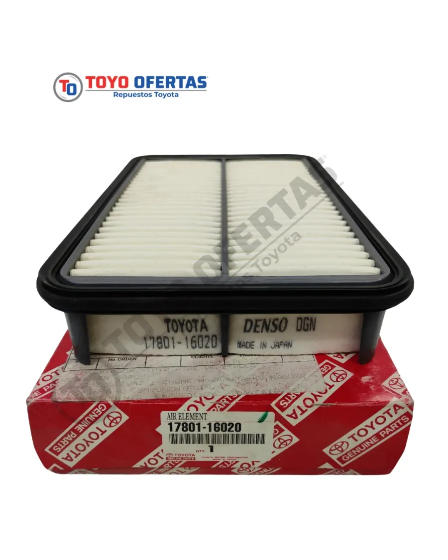17801-16020 FILTRO DE AIRE TOYOTA CELICA 1.8 00-05