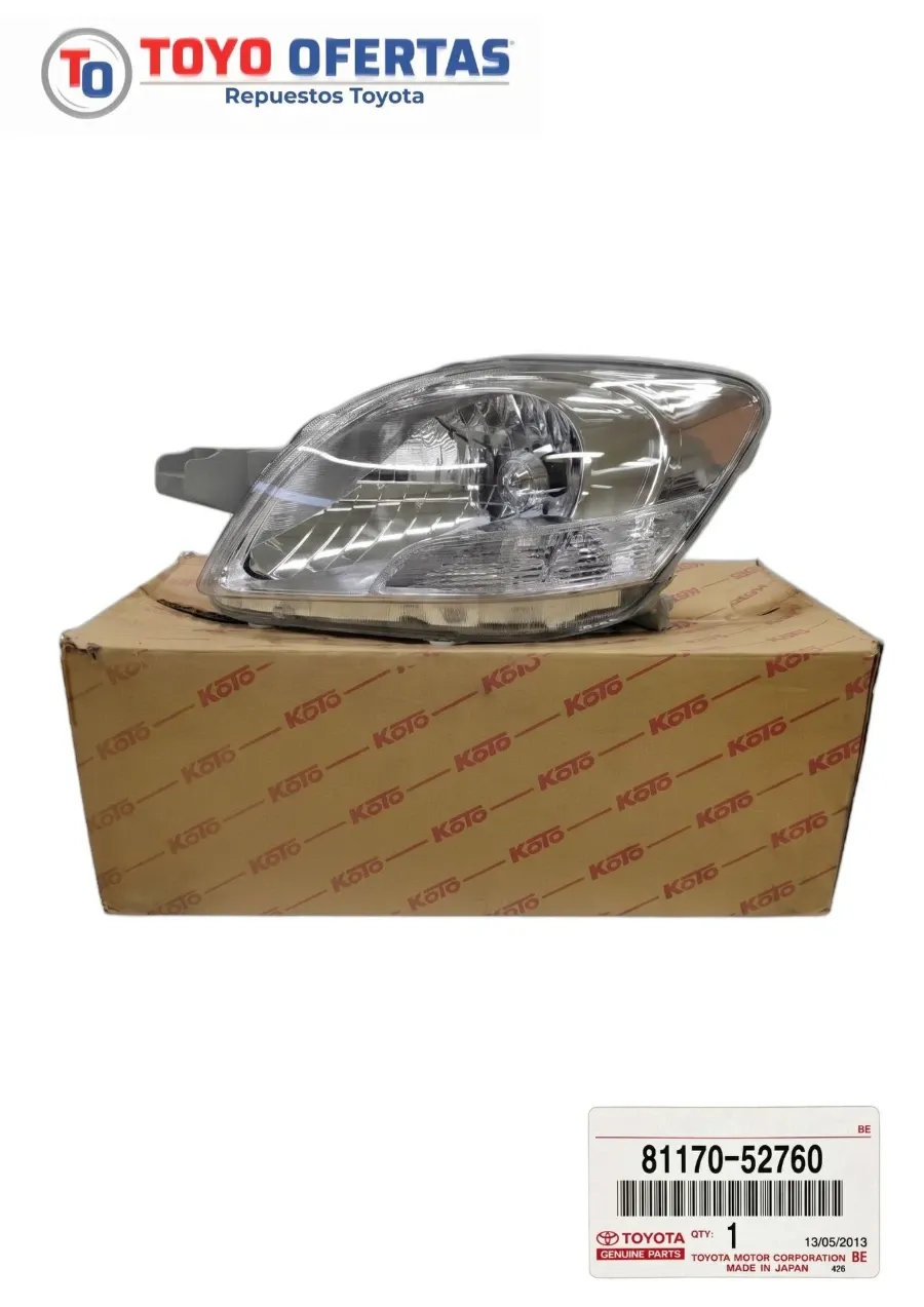 81170-52760 FARO IZQUIERDO TOYOTA YARIS BELTA 07-13