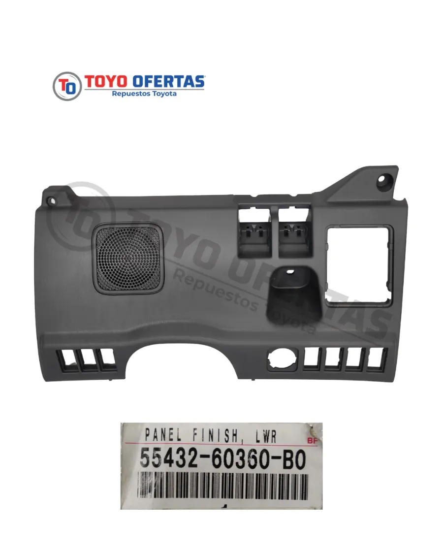 55432-60360-B0 PANEL INFERIOR DEL TABLERO TOYOTA MERU/ PRADO