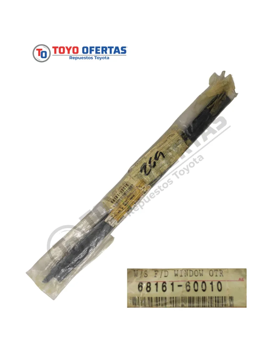 68161-60010 CEPILLO LAMEVIDRIO PUERTA DELANTERA TOYOTA FJ40