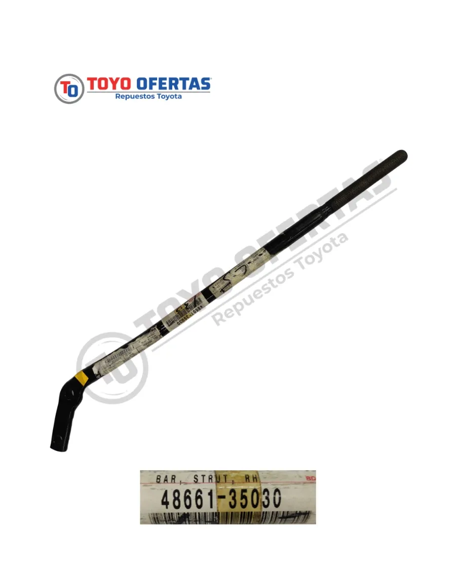 48661-35030 BARRA SOPORTE DERECHO TOYOTA HILUX 22R