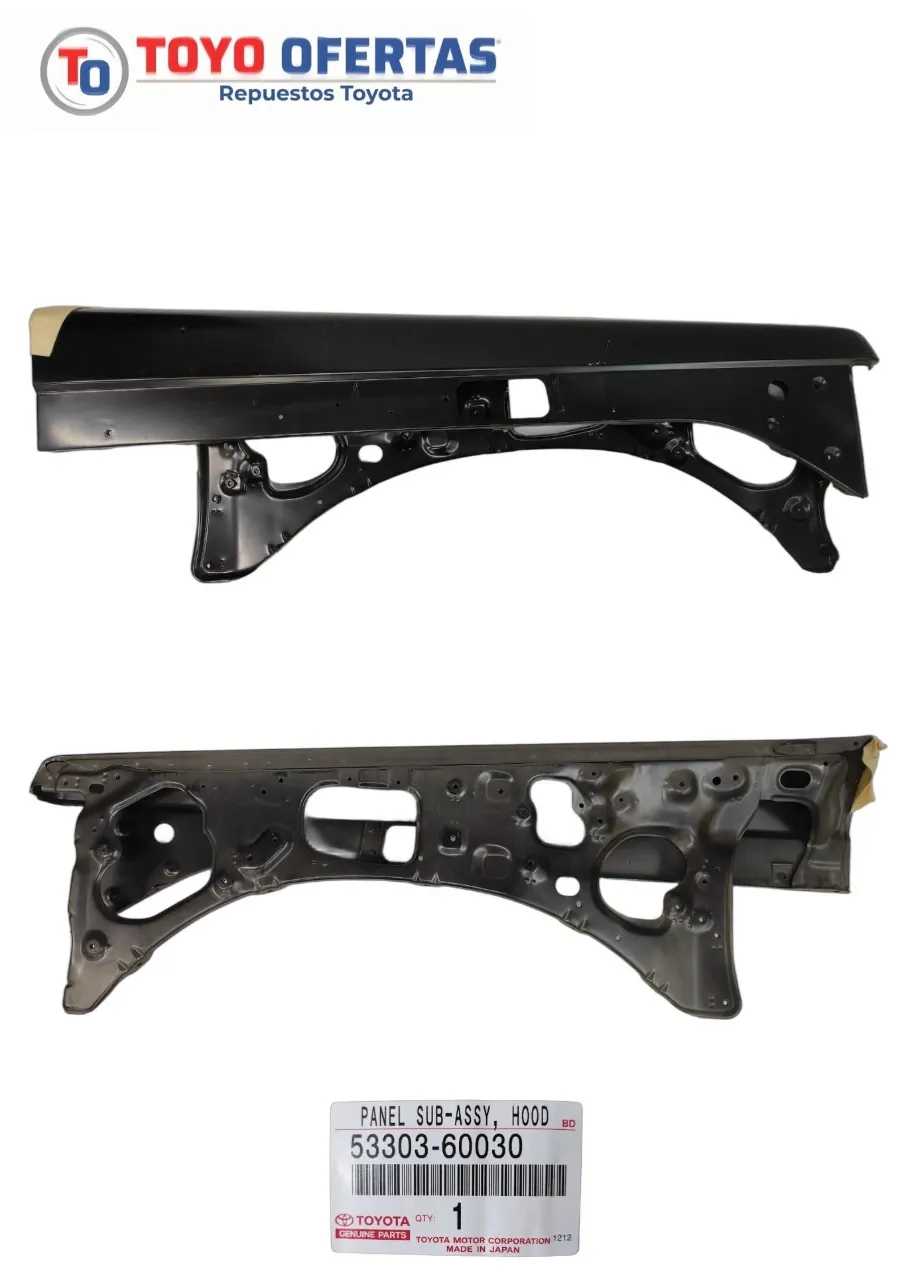 53303-60030 PANEL LATERAL DEL CAPOT IZQ TOYOTA MACHITO 90-06