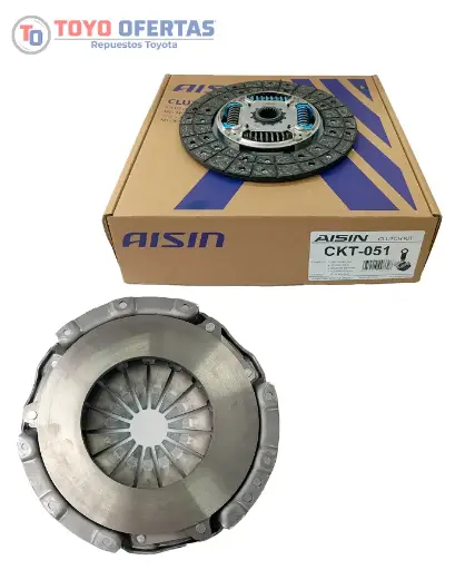 [SET-MERUPLUS] AISIN KIT CLUTCH PLATO DISCO COLLARIN  ROLINERA (CKT-051)