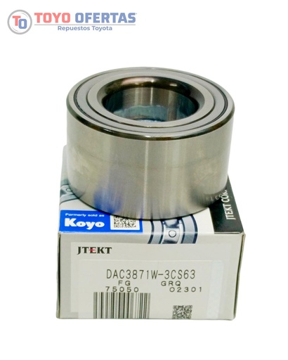 [90369-38022-KOY] BALINERARODAMIENTO RDA DEL TOY YARIS1NZFE 9905 (38X71X39) (DAC3871W-3CS63-KOYO)
