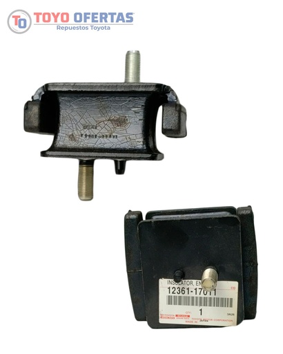 [12361-17011] TOYOTA AISLADOR FRONTAL DEL MOTOR  FZJ80L (12361-17011)