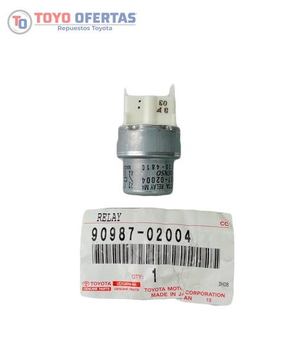 [90987-02004] TOYOTA RELAY DEL MOTOR SOPLADOR DE LA  CALEFACCION SXV10LEP**L BU88L AE92 (90987-02004)