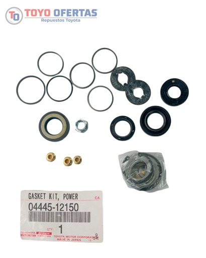 [04445-12150] TOYOTA JUEGO DE EMPACADURA DE LA  DIRECCION AE111*AE112*EE110L (0445-12150)