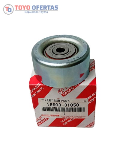 [16603-31050] TOYOTA POLEAS INTERMEDIA  DE MOTOR 1GR (16603-31050)