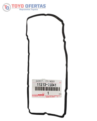 [11213-75041] TOYOTA EMPACADURA TAPA VALVULA HILUX  HIACE 2TRFE (11213-75041)