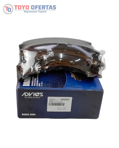 [04495-26240-J] AISIN BANDAS DE FRENOS, HIACE (A8N006Y)