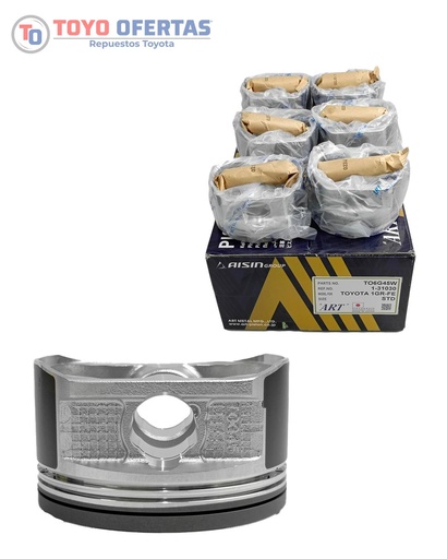 [13101-31030-J] AISIN/ART PISTONES TOY. HILUX KAVAK/  4RUNNER/FJCRUISER 4.0 04/10 1GRFESTD (TO6G45W-STD)