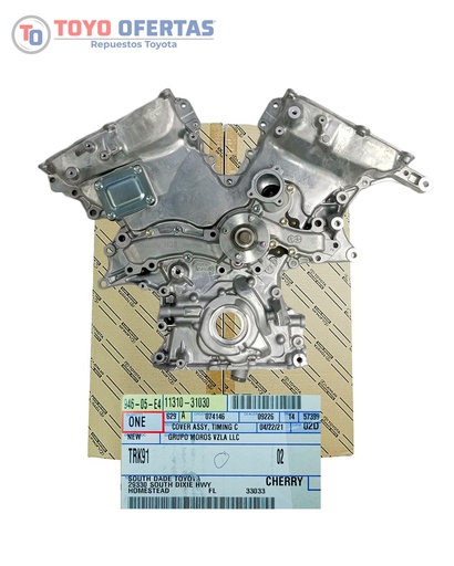[11310-31030] TOYOTA TAPA CADENA BOMBA DE ACEITE  1GRFE SEGUNDA GENERACION (11310-31030)