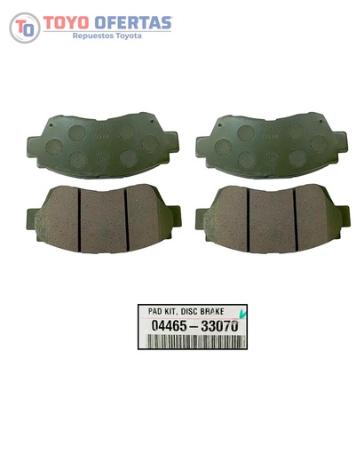 [04465-33070] PASTILLA DE FRENO TOYOTA CAMRY 98 VCV 10 (04465-33070)