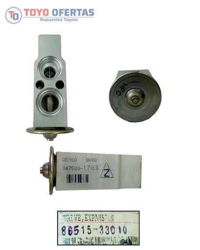 [88515-33010] VALVULA DE EXPANSION TOYOTA CAMRY 93-98 (88515-33010)