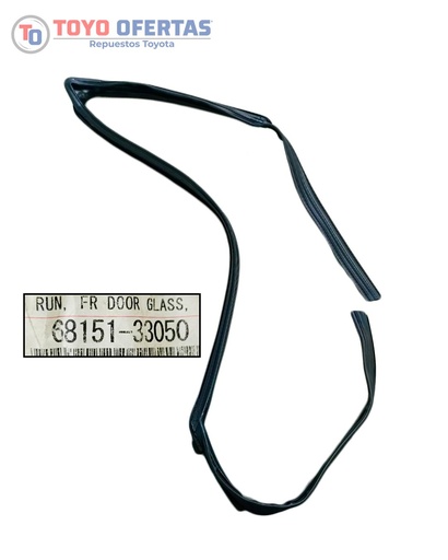 [68151-33050] GOMA RIEL VENTANA RH TOYOTA CAMRY 93-98 (68151-33050)