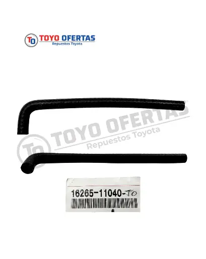 [16265-11040] MANGUERA, DESVÍO DE AGUA, NO.2, TOYOTA COROLLA 1987-2004 (16265-11040)